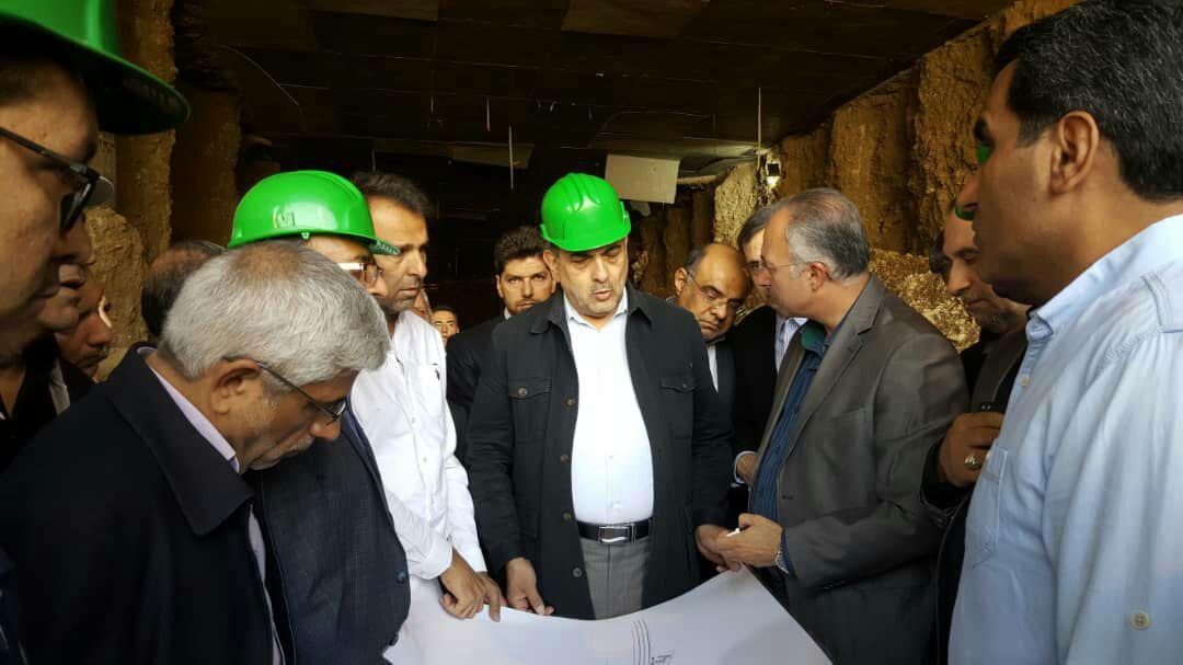 اسفند ماه زمان افتتاح زیرگذر گیشا/ ۱۲۰ هزار متر مکعب خاک باید جا به جا شود