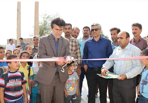 دبستان آزادی صالحی میداوود افتتاح شد