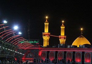 حال و هوای حرم امام حسین (ع) در آستانه اربعین + فیلم