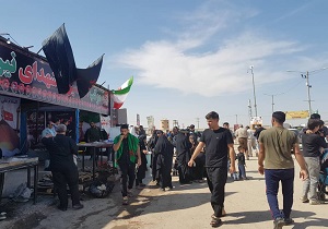 اسکان و پذیرایی از ۲۶۰ زائر اربعین در اندیمشک