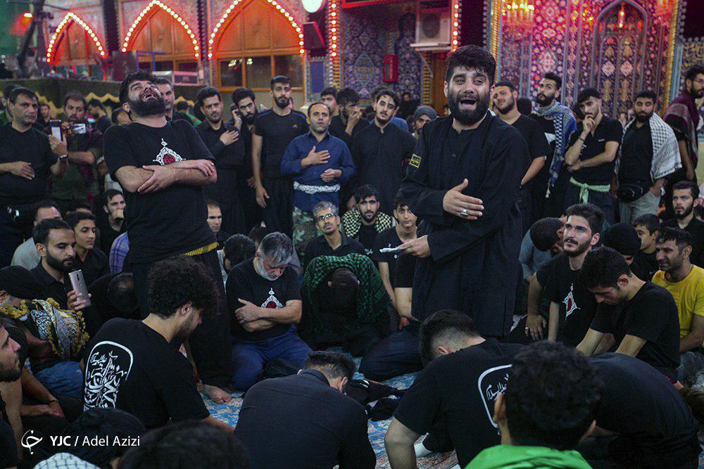 تصاویر ناب از حال و هوای حرم امام حسین(ع) در آستانه اربعین