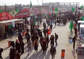 موکب شهدای مدافع حرم هرمزگان پذیرای زائران پاکستانی