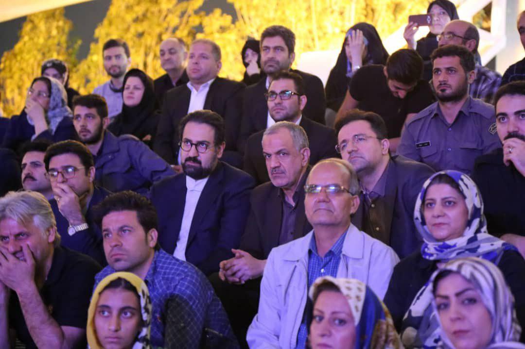 حسینی و مسجدجامعی به تماشای «سوگ آزادگی» نشستند