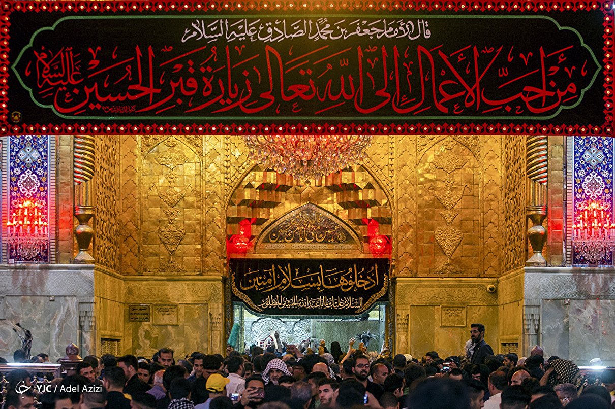 حال و هوای حرم امام حسین(ع) در آستانه اربعین