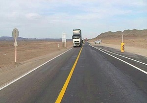 بازگشایی ۱۷ کیلومتر از باند دوم محور طبس- اصفهان