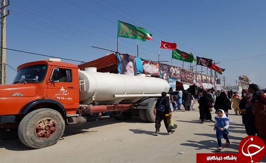 ستاد اربعین حسینی صنعت نفت جنوب خادم زوار اربعین در مرز&zwnj;های خوزستان