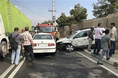 انحراف به چپ عامل ۷ تصادف در ماه صفر بوده است