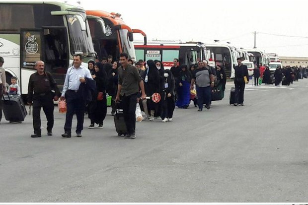 تردد روان زائران از مرز مهران