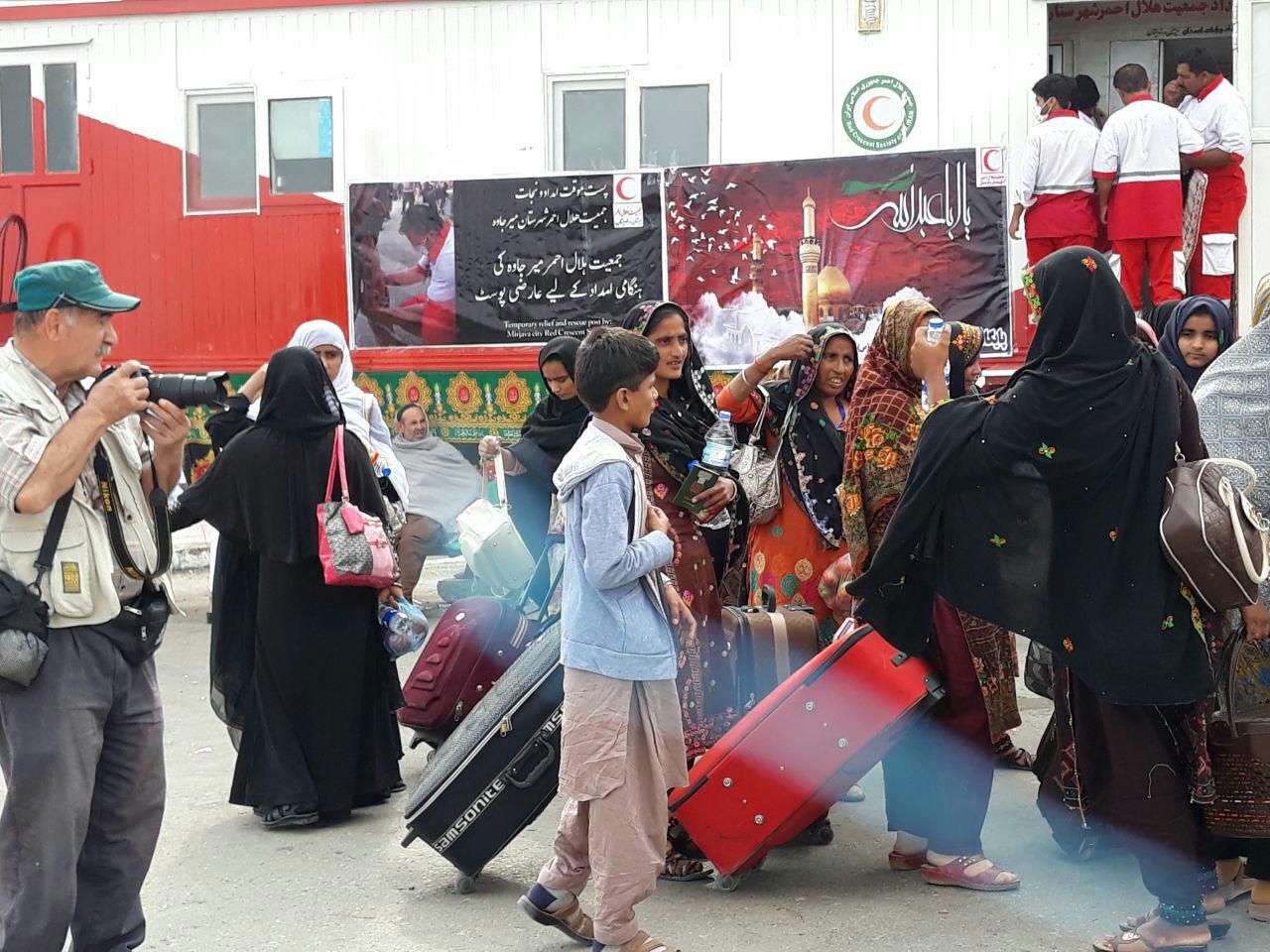 میزبانی ستاد مردمی اربعین سیستان و بلوچستان از۷۷هزار پاکستانی