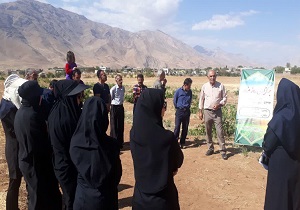 برگزاری روز مزرعه در روستای رستم آباد اردل