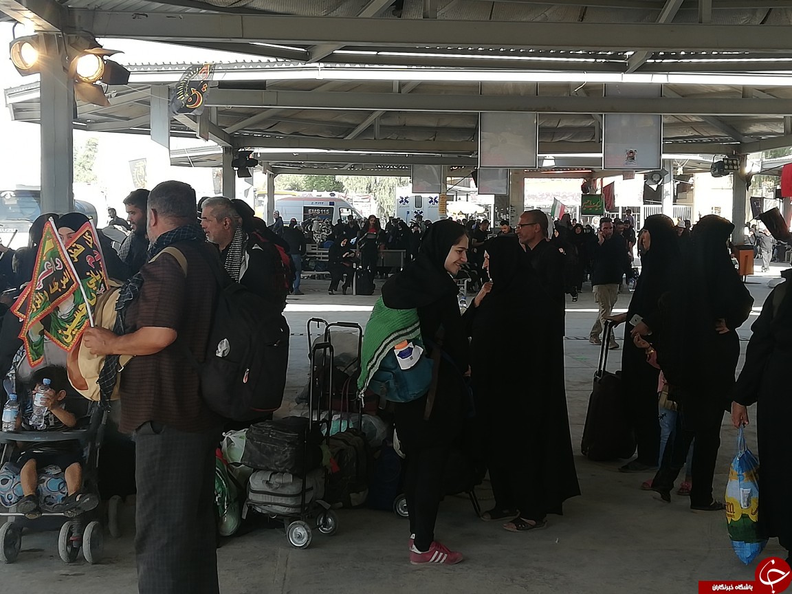 موج برگشت زائران از عتبات عالیات+تصویر
