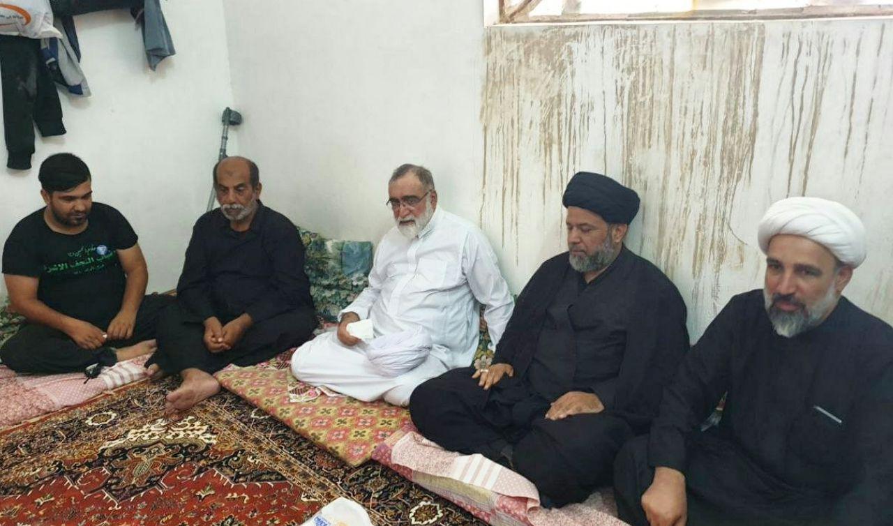 حضور حجت&zwnj;الاسلام مروی، تولیت آستان قدس رضوی در مواکب عراقی +تصویر
