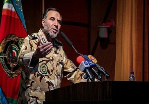 فرمانده نیروی زمینی ارتش وارد مرز چذابه شد