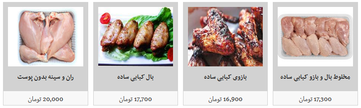 خرید انواع گوشت مرغ،قطعه بندی و بسته بندی در غرفه های تره بار چقدر هزینه دارد؟ + قیمت