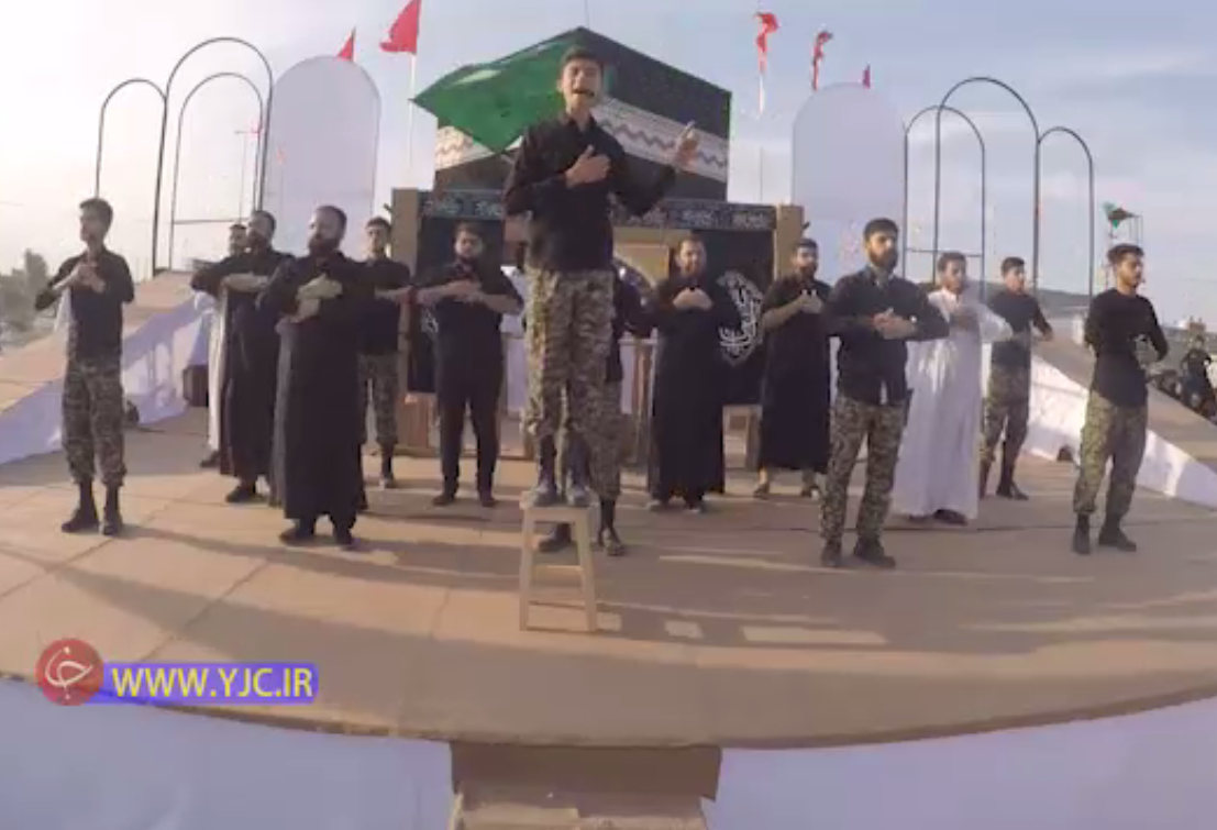 گروه سرودی که موکب ها را بیش از پیش اربعینی کردند + فیلم