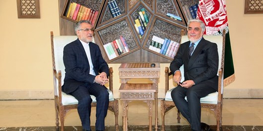 سفیر ایران در افغانستان با عبدالله خداحافظی کرد