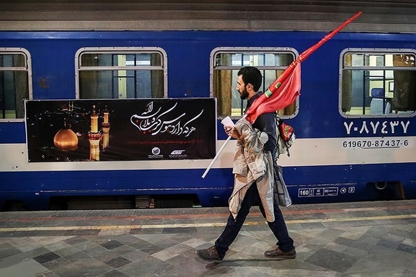 افزایش فوق العاده ۳۲ رام قطار همزمان با بازگشت زائران اربعین