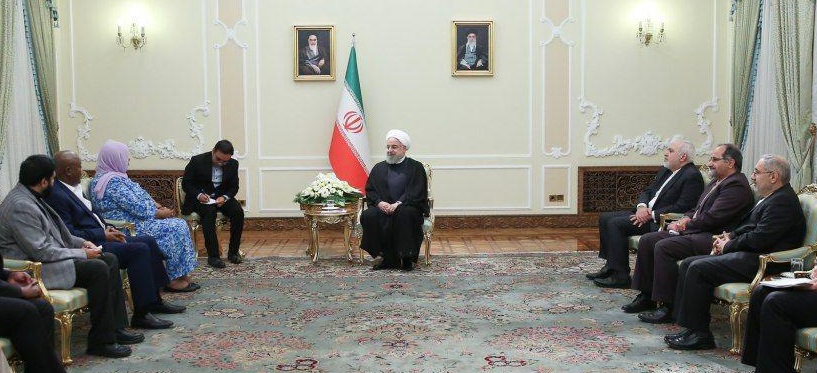 وزیر روابط و امور بین الملل آفریقای جنوبی با آقای روحانی دیدار و گفت&zwnj;وگو کرد