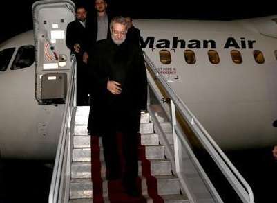 علی لاریجانی وارد تهران شد
