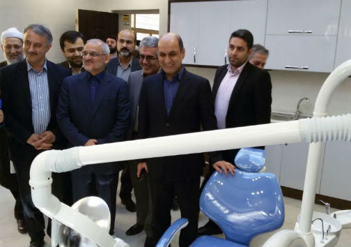 بهره برداری از درمانگاه فرهنگیان در گنبدکاووس