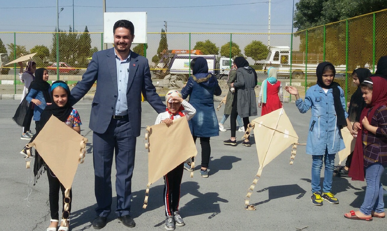 مراسم اختتامیه طرح مشارکت اجتماعی نوجوانان در پارک خیبر اراک