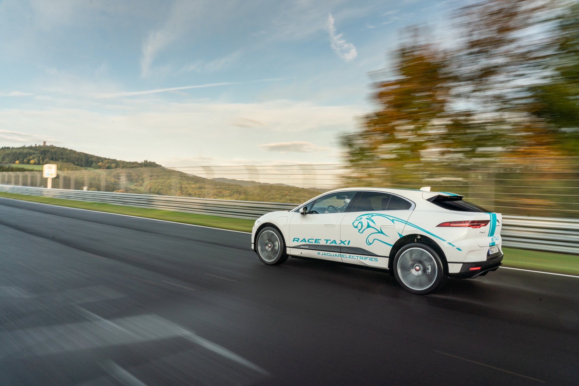 جگوار I-Pace، اولین تاکسی برقی پیست نوربورگ&zwnj;رینگ +تصاویر