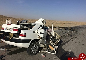 حدود ۶۰ خودرو زائران اربعین در یک ساعت واژگون شد