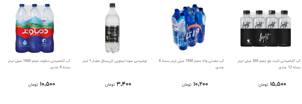 خرید آب معدنی چقدر آب می خورد؟ + قیمت