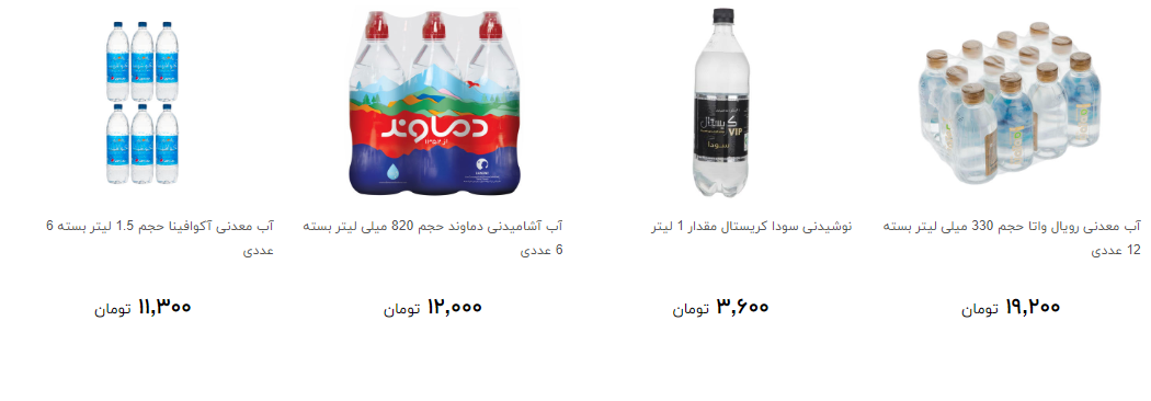 خرید آب معدنی چقدر آب می خورد؟ + قیمت