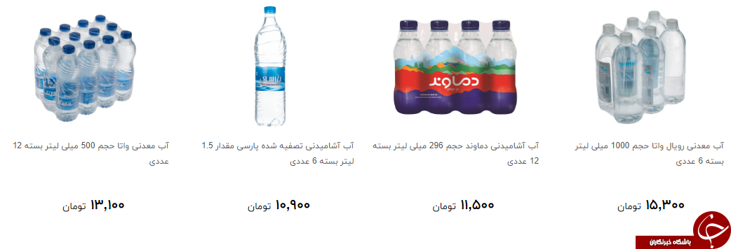 خرید آب معدنی چقدر آب می خورد؟ + قیمت