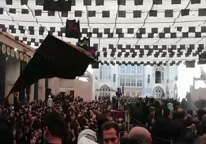 مراسم عزاداری اربعین حسینی در مسجد ملا اسماعیل یزد + فیلم