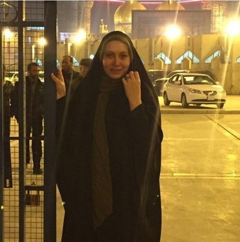 روایت فربا نادری از حال و هوای حضور در راهپیمایی اربعین + تصاویر
