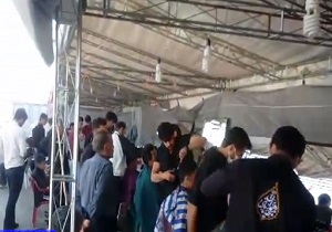 خدمت‌رسانی زائرسرای سرلشگر شهید حاج حسین همدانی به زائران اربعین حسینی + فیلم