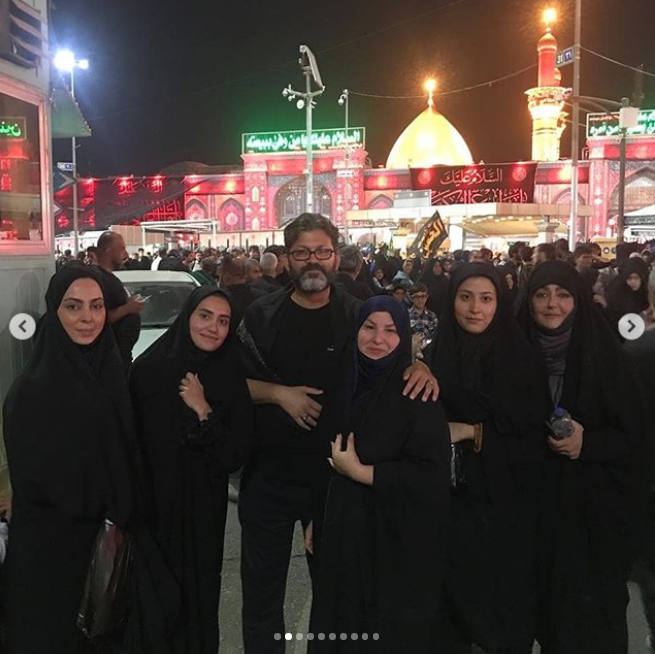 زندگی بهشتی خانم مجری در کربلا/ آلبوم اربعینی هنرپیشه تلویزیون/ ز غوغای جهان فارغ در طریف الحسین به روایت مژده لواسانی