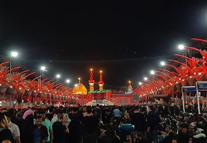 کربلای معلی مملو از زائران اربعین از ۵۵ کشور جهان