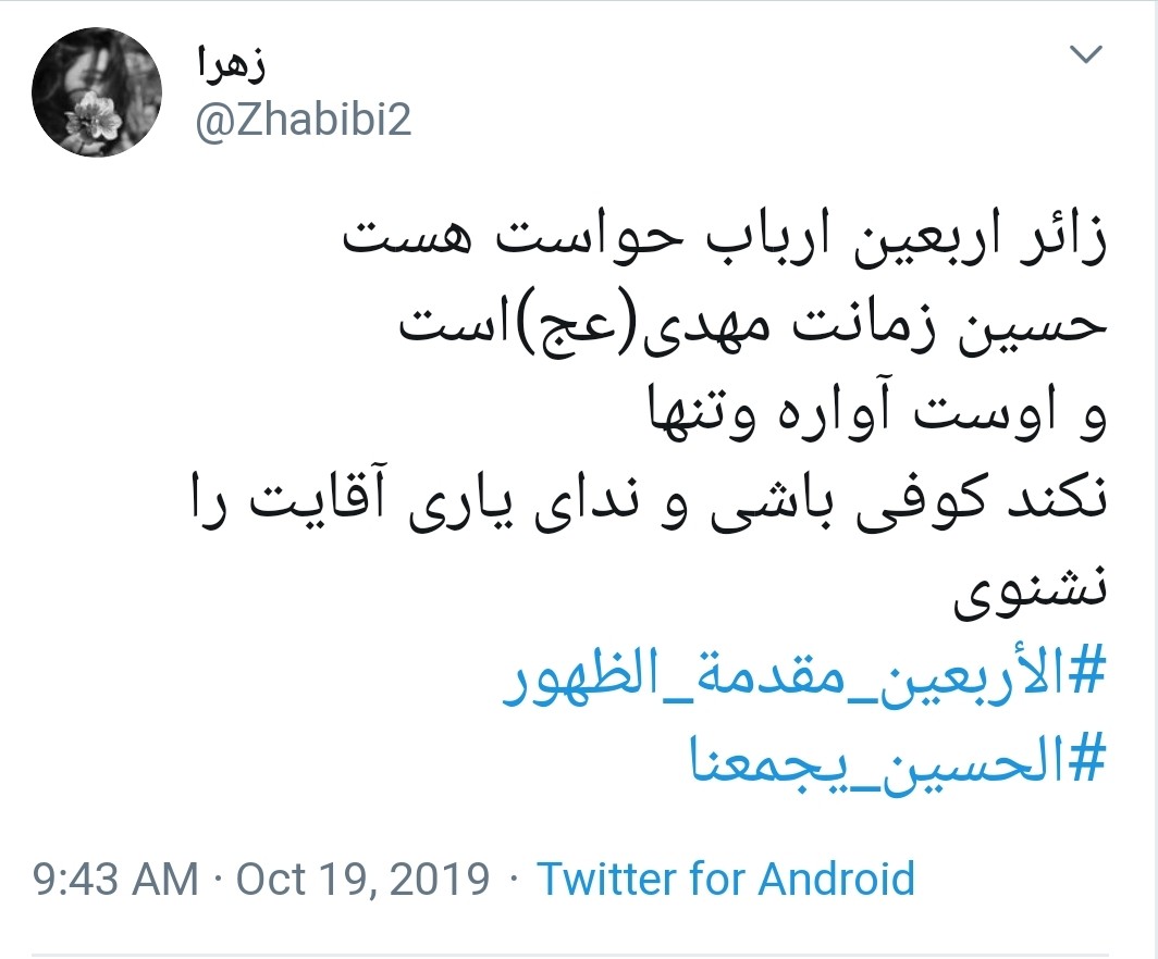 #الحسین_یجمعنا/ اربعین یعنی اجتماع قلوب برای یاری امام غریب