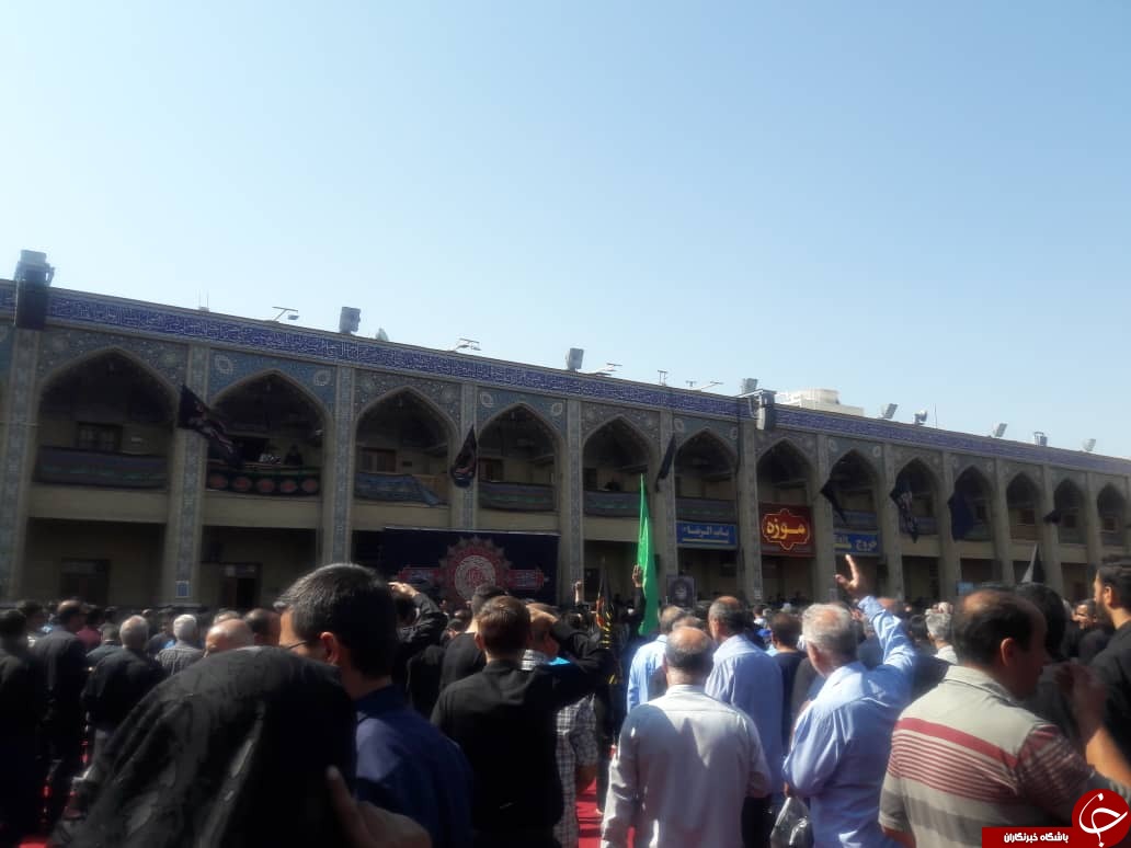 ارادت عاشقان و محبان حضرت اباعبدالله الحسین (ع) در روز اربعین