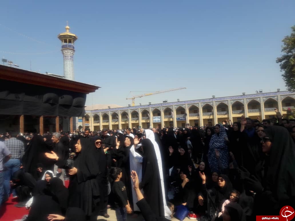 ارادت عاشقان و محبان حضرت اباعبدالله الحسین (ع) در روز اربعین