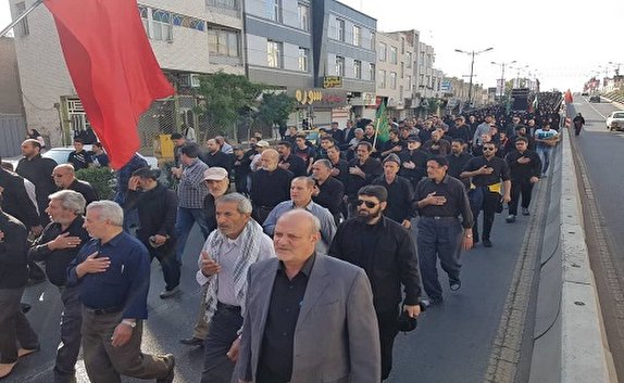 هم نوا با زائران اربعین در قزوین