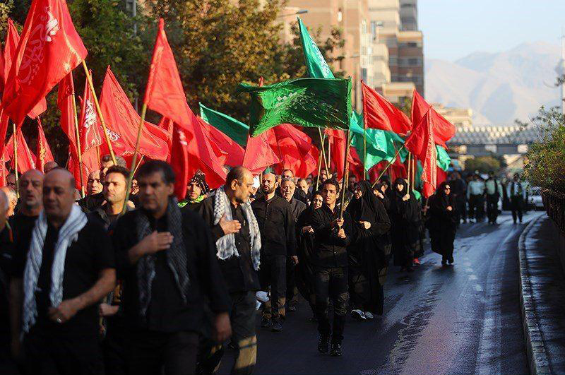 راهپیمایی عاشقان حسینی در اراک