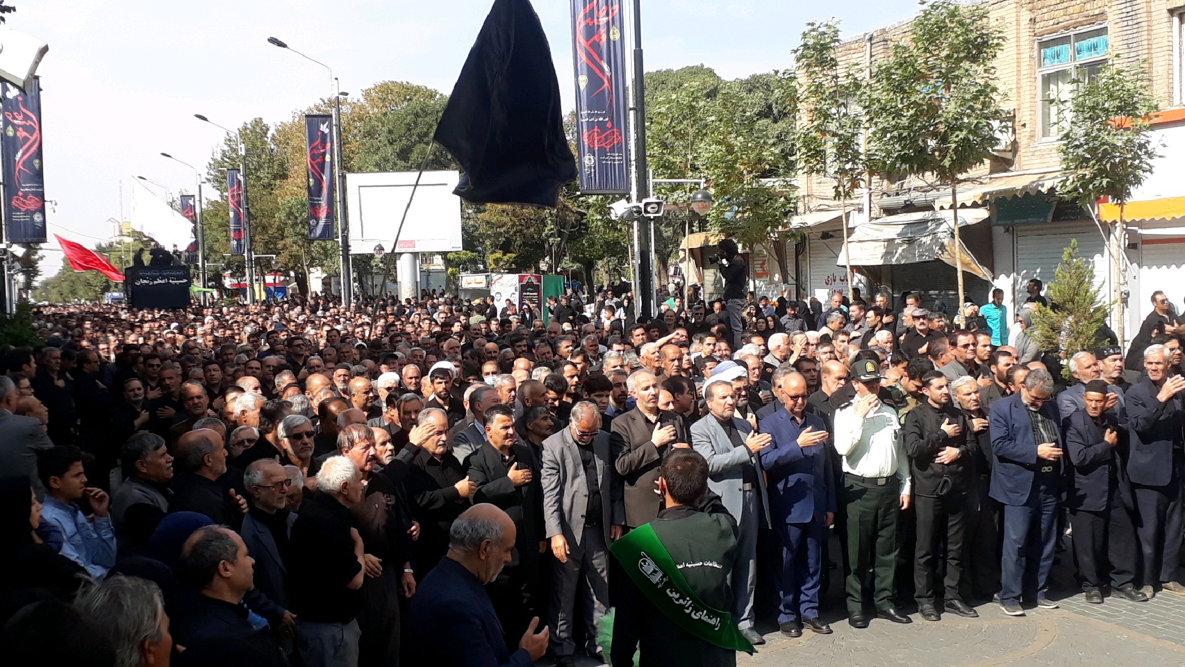 مراسم عزاداری اربعین حسینی در استان زنجان برگزار شد