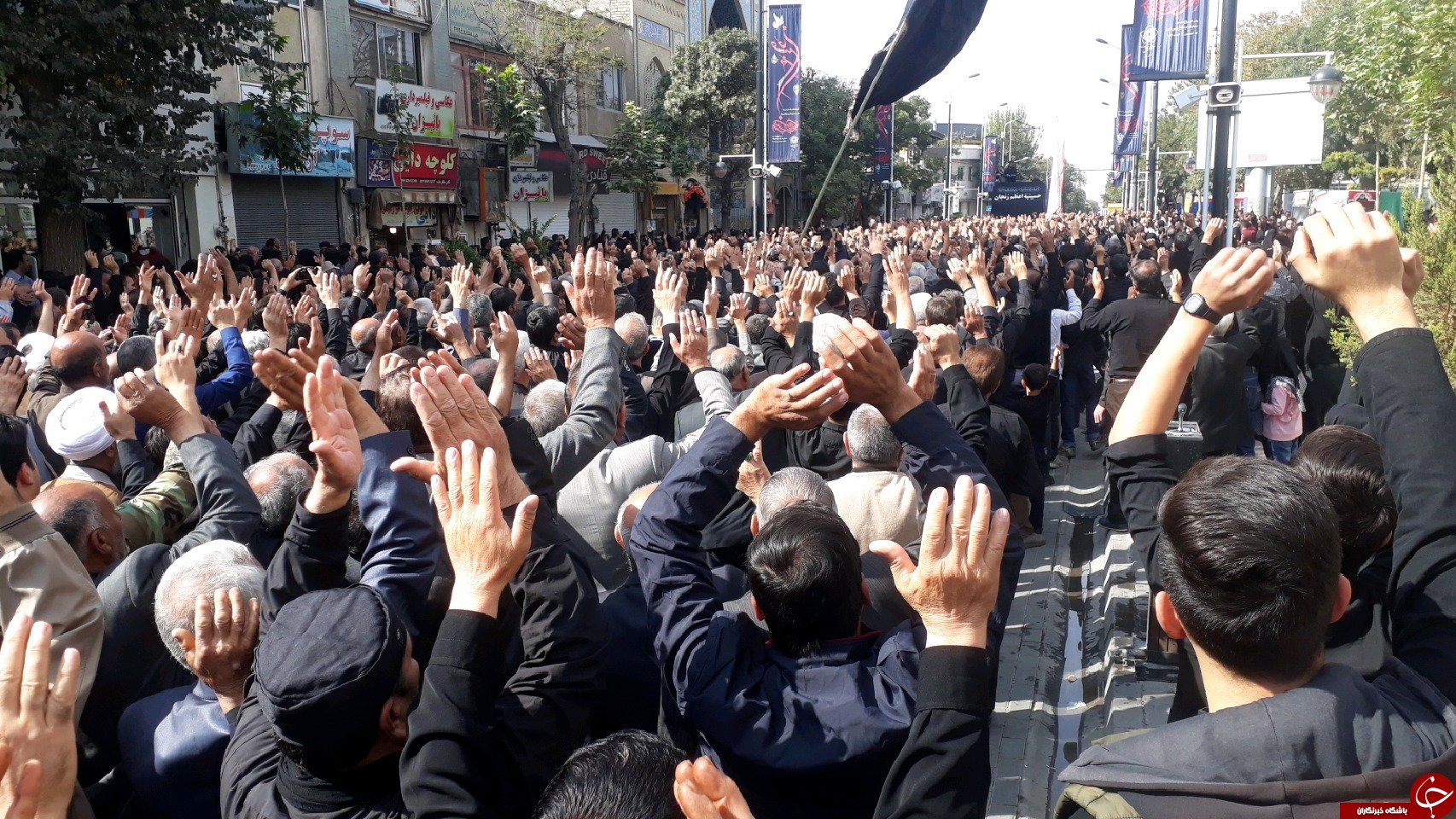 مراسم عزاداری اربعین حسینی در استان زنجان برگزار شد