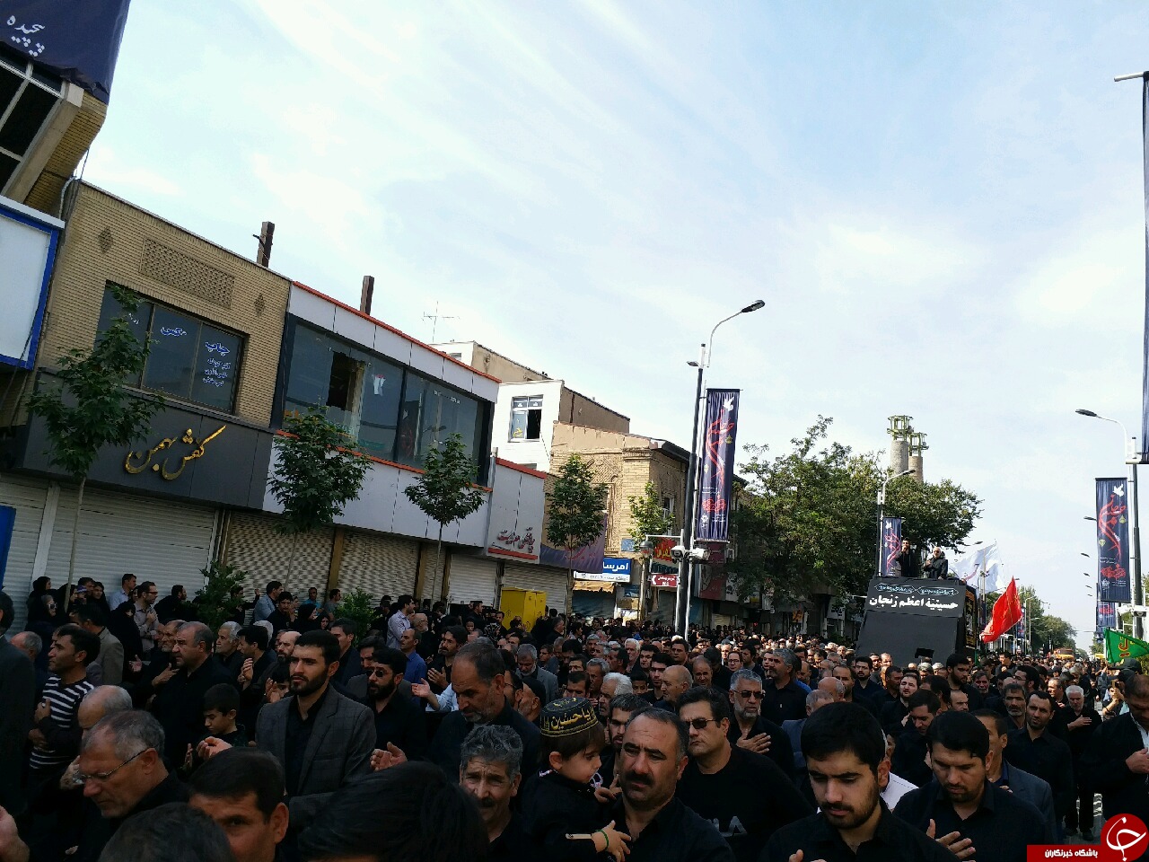 مراسم عزاداری اربعین حسینی در استان زنجان برگزار شد