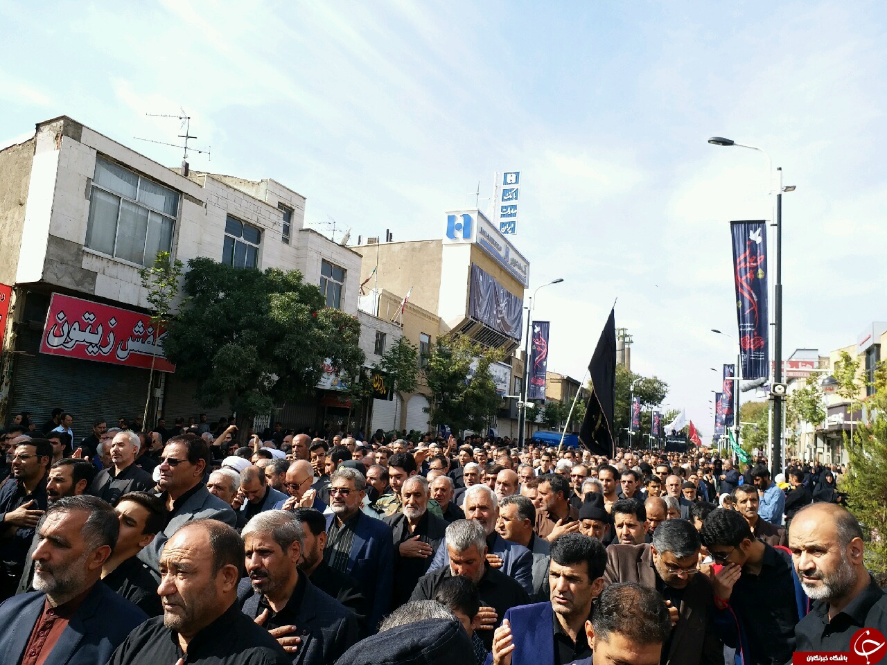 مراسم عزاداری اربعین حسینی در استان زنجان برگزار شد
