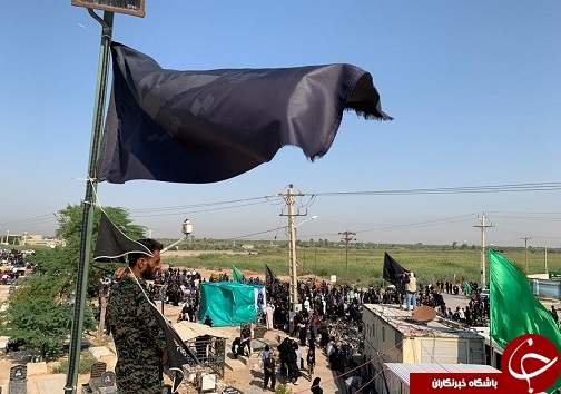 جاماندهای اربعین در مسیر قدمگاه خضر نبی