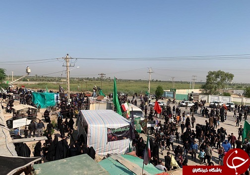 جاماندهای اربعین در مسیر قدمگاه خضر نبی