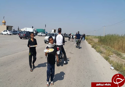 جاماندهای اربعین در مسیر قدمگاه خضر نبی