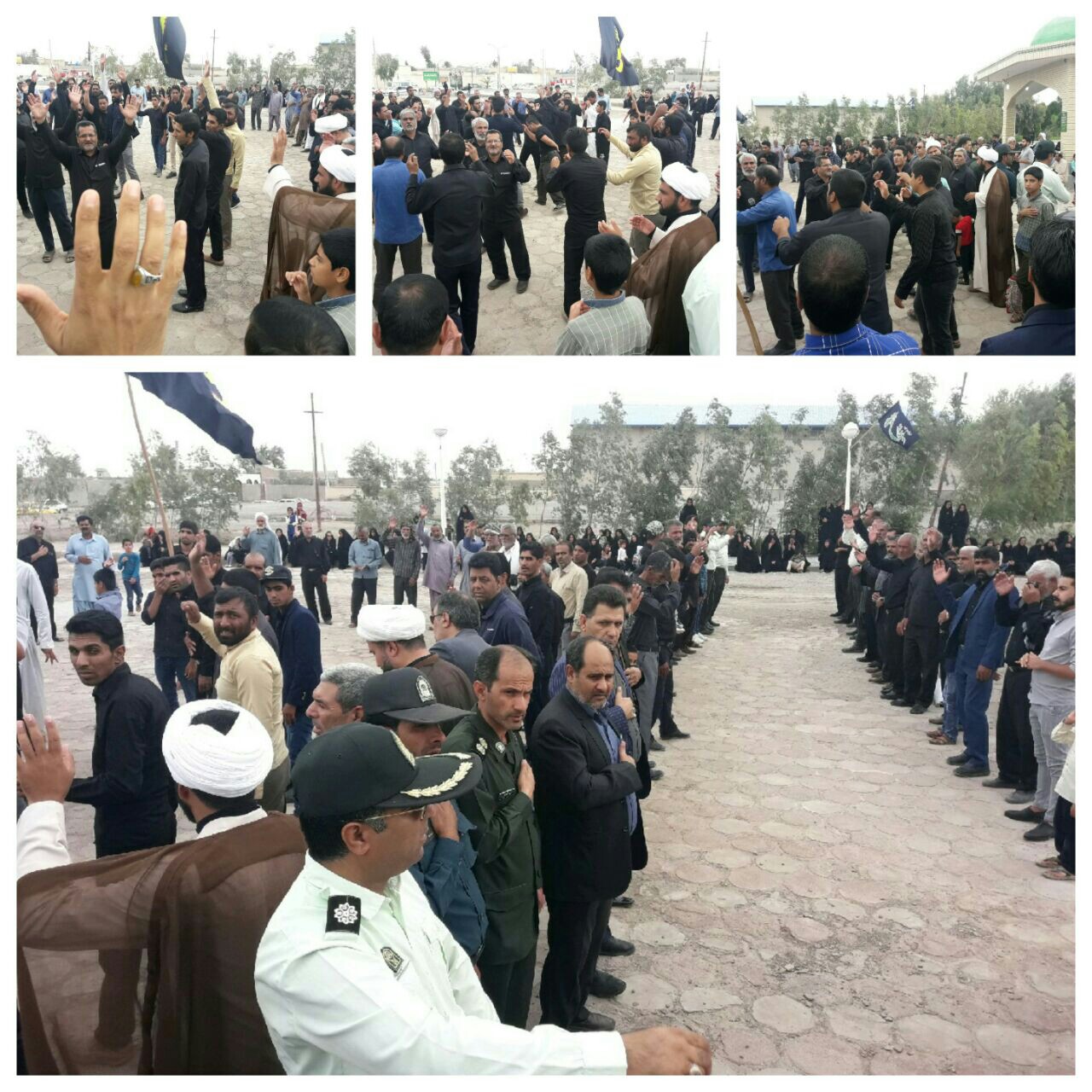 مراسم عزاداری اربعین حسینی در سیستان وبلوچستان برگزارشد+تصویر