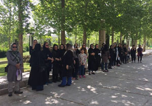 پیاده روی همگانی بانوان در مهاباد برگزار شد