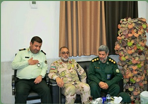 بازدید نماینده ستاد کل نیرو‌های مسلح از مرز شلمچه